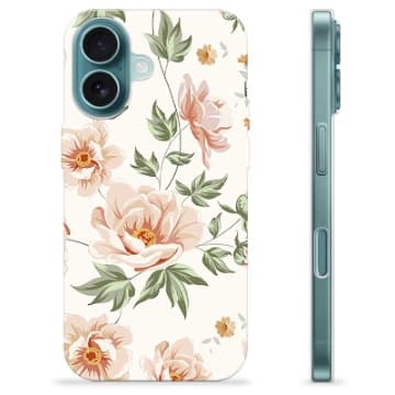 iPhone 16 TPU-Skal - Blommig Animerad