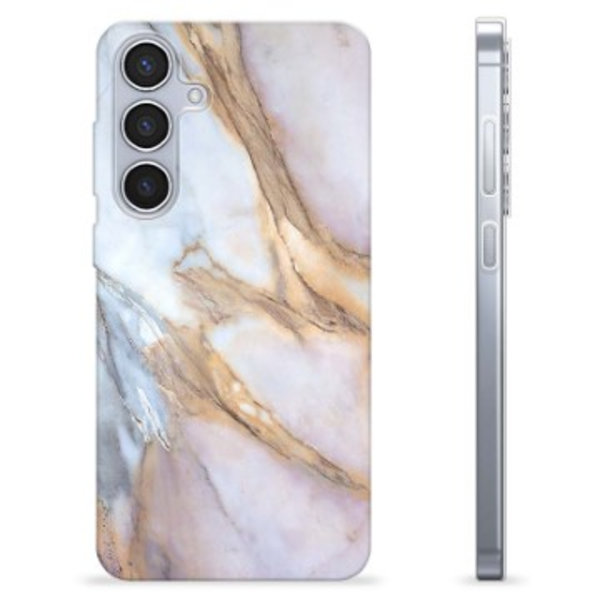 Samsung Galaxy S24+ TPU-Skal - Elegant Marmor Animerad