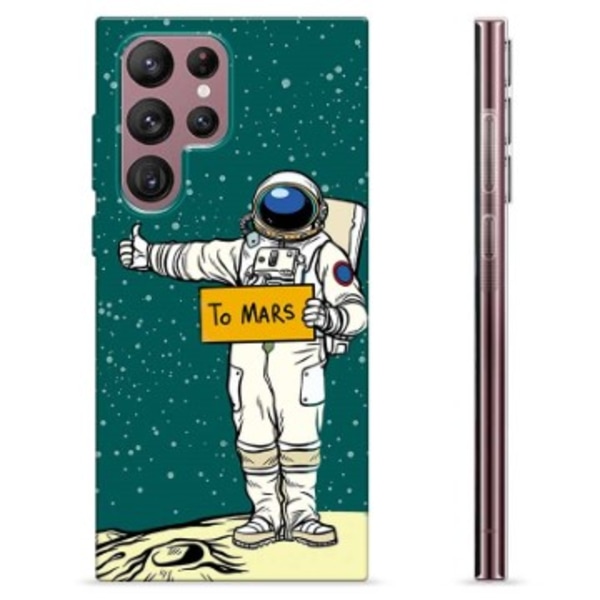 Samsung Galaxy S22 Ultra 5G TPU-Skal - Till Mars Animerad