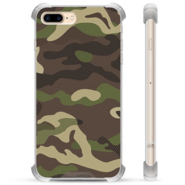 iPhone 7 Plus / iPhone 8 Plus Hybridskal - Kamouflage kamouflage