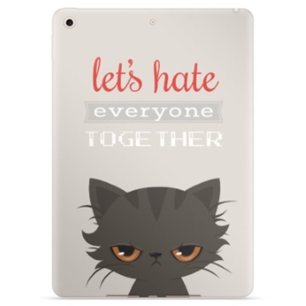 iPad 10.2 2019/2020/2021 TPU-Skal - Arg Katt Animerad