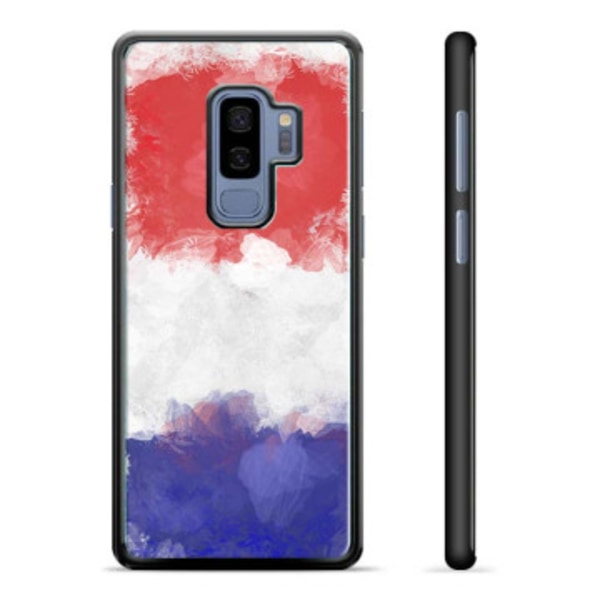 Samsung Galaxy S9 Skyddsskal - Fransk Flagga Animerad