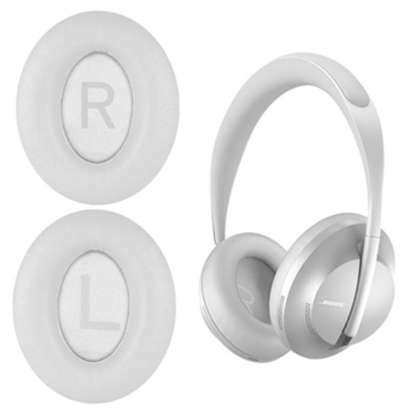 Mjuka utbytesöronkuddar för Bose 700/NC700 - 1 par - Vit Vit