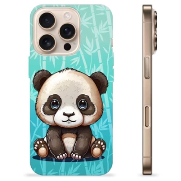 iPhone 16 Pro TPU-Skal - Panda Animerad