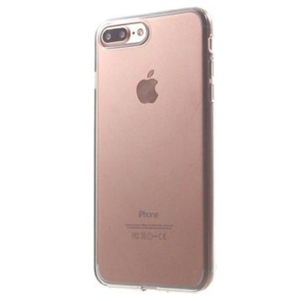 iPhone 7 Plus / iPhone 8 Plus Glossy TPU-skal - Genomskinlig Genomskinlig