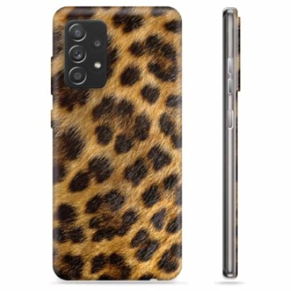 Samsung Galaxy A52 5G, Galaxy A52s TPU-Skal - Leopard Animerad