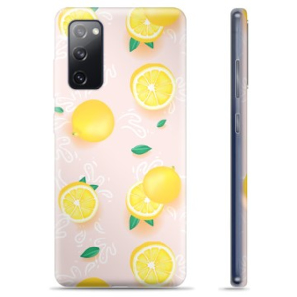 Samsung Galaxy S20 FE TPU-Skal - Citronmönster Animerad