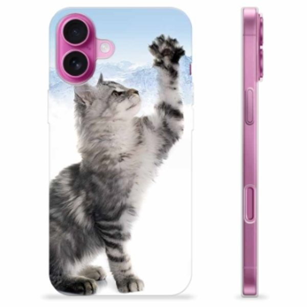 iPhone 16 Plus TPU-Skal - Kat Animerad