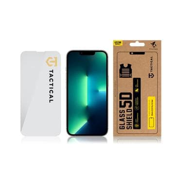 iPhone 17e/16e/14/13/13 Pro Tactical Glass Shield 2.5D Hä... Genomskinlig