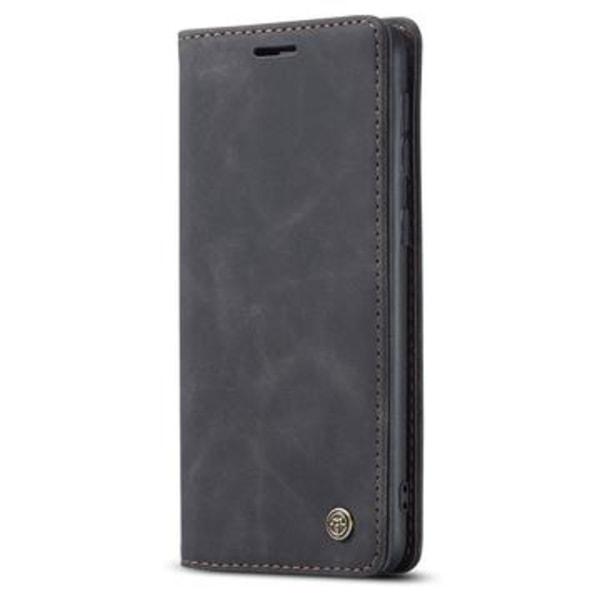Samsung Galaxy A40 Caseme 013 Series Plånboksfodral - Svart Svart