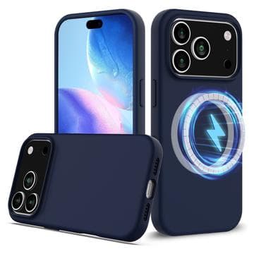 iPhone 17 Pro Max Liquid Silikonskal - MagSafe-kompatibelt -... Blå