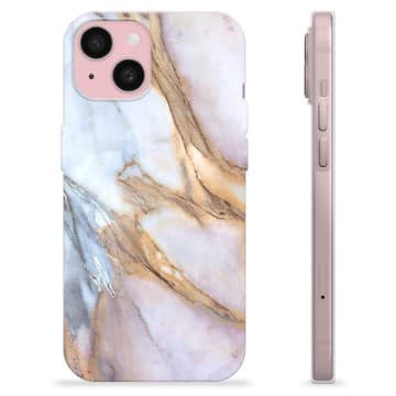 iPhone 15 TPU-Skal - Elegant Marmor Animerad