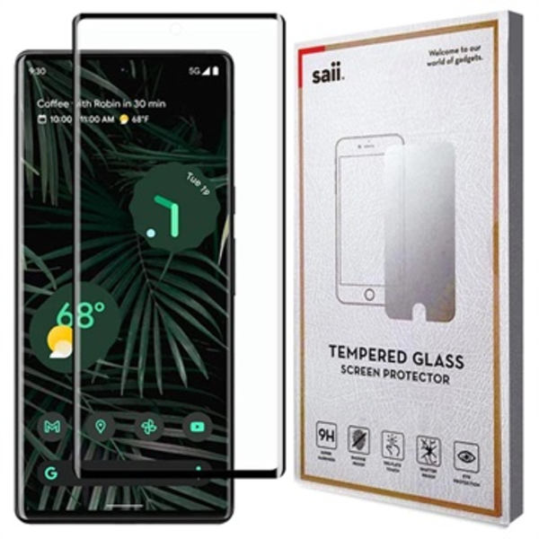 Saii 3D Premium Google Pixel 6 Pro Härdat Glas Skärmskydd...