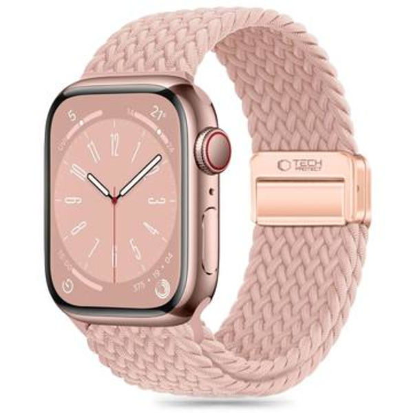 Apple Watch Series 10/9/8/7/6/SE Tech-Protect NylonMag... Rosa