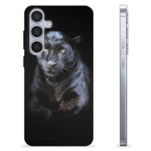 Samsung Galaxy S24+ TPU-Skal - Svart Panter Animerad