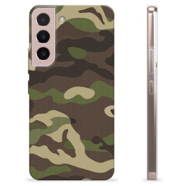 Samsung Galaxy S22 5G TPU-Skal - Kamouflage kamouflage