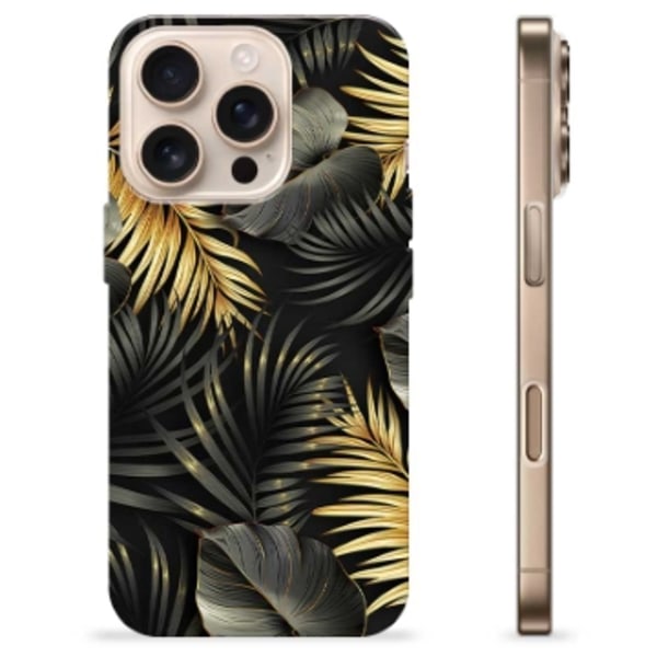 iPhone 16 Pro TPU-Skal - Gyllene Löv Animerad