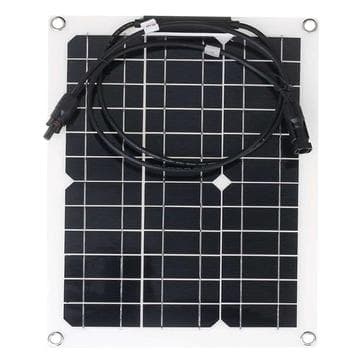XXM380-280-MC4 15W flexibel solpanel för båt, camping, husbil Svart