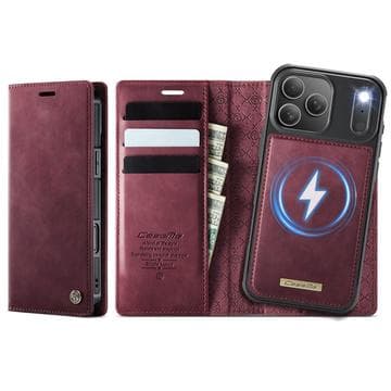 iPhone 17 Pro Caseme C49 2-i-1 avtagbart plånboksfodral -... Röd