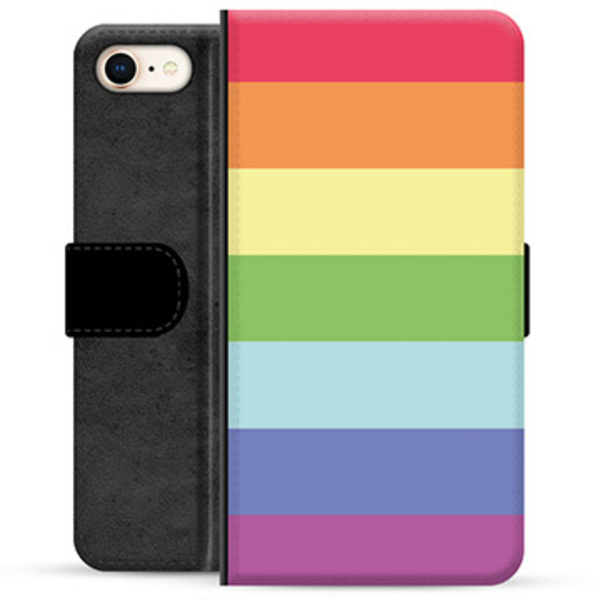 iPhone 7/8/SE (2020)/SE (2022) Premium Plånboksfodral - Pride Färgrik
