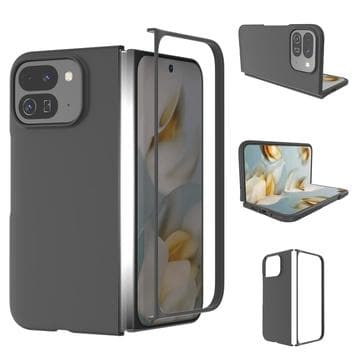 Google Pixel 10 Pro Fold Gummerat Plastskal - Svart Svart
