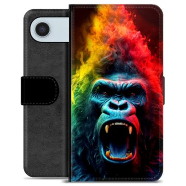 iPhone Air Premium Plånboksfodral - Gorilla Animerad