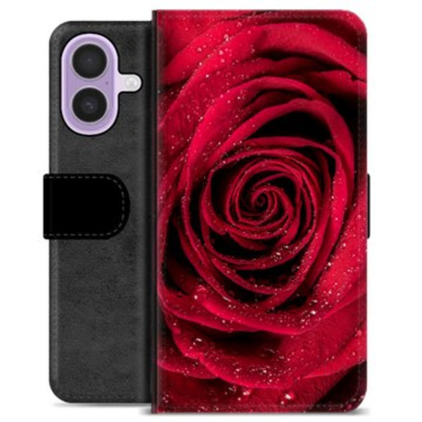 iPhone 17 Premium Plånboksfodral - Ros Animerad