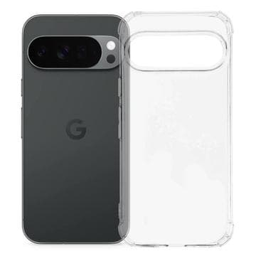 Google Pixel 11 Pro XL Stötsäkert silikonskal - Genomskinlig Genomskinlig