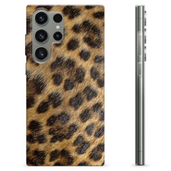 Samsung Galaxy S23 Ultra 5G TPU-Skal - Leopard Animerad