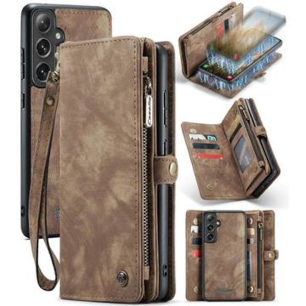 Samsung Galaxy S24+ Caseme 008 2-i-1 Multifunktionell Plå... Brun