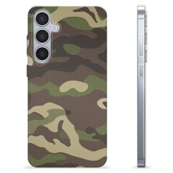 Samsung Galaxy S24+ TPU-Skal - Kamouflage kamouflage