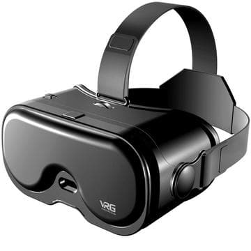 VRG Q8 Smartphone VR Headset - 5-7 - Black Svart