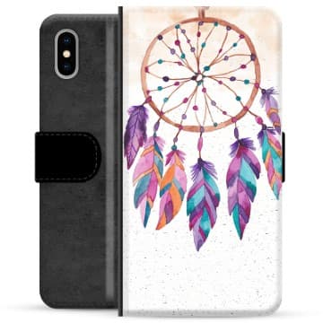iPhone X / iPhone XS Premium Plånboksfodral - Drömfångare Animerad