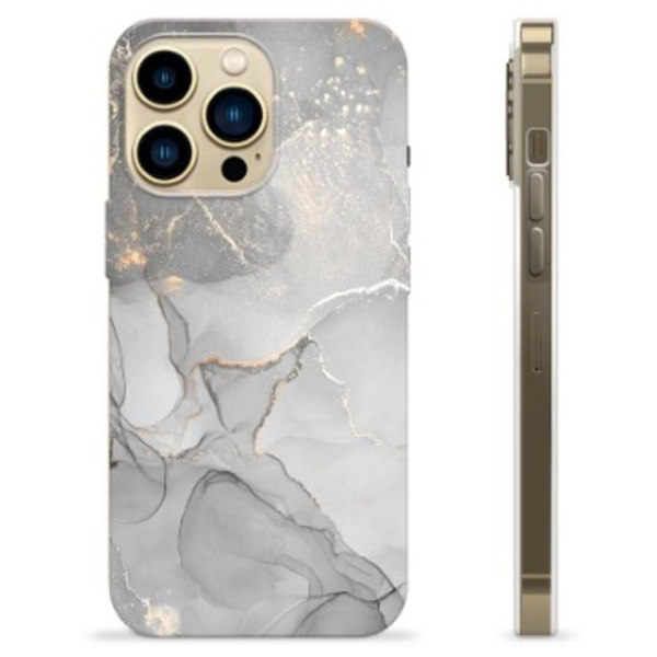 iPhone 13 Pro Max TPU-Skal - Gnistrande Greige Grå