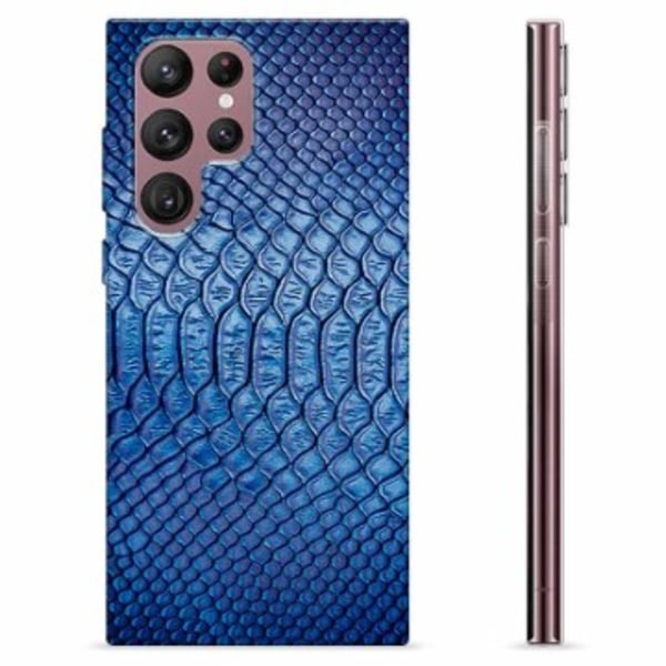 Samsung Galaxy S22 Ultra 5G TPU-Skal - Läder Animerad