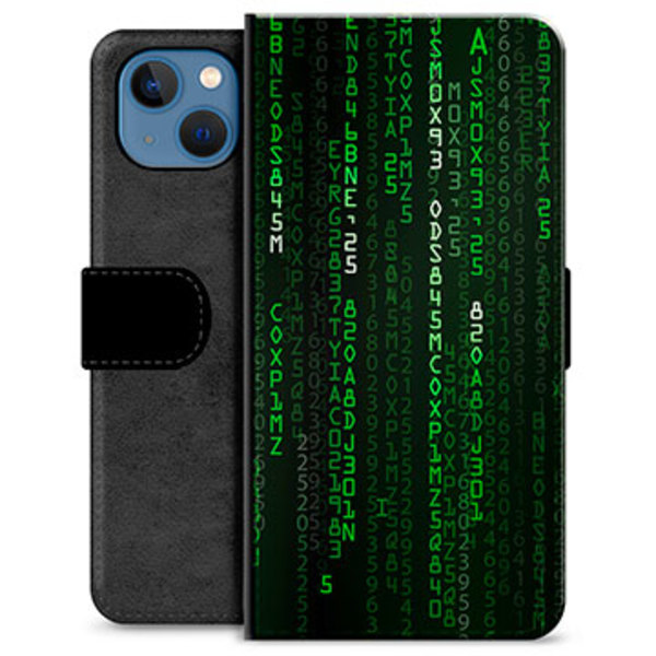 iPhone 13 Premium Plånboksfodral - Krypterad Animerad