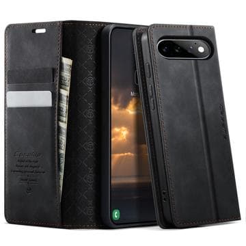 Google Pixel 11/11 Pro Caseme 033 Plånboksfodral med kalvmö... Svart