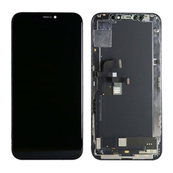 iPhone XS LCD Display - Svart - Originalkvalitet Svart