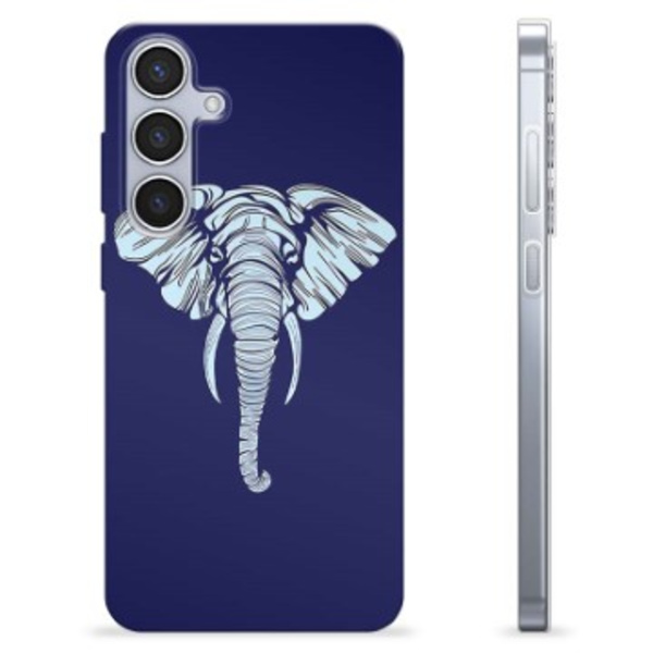 Samsung Galaxy S24+ TPU-Skal - Elefant Animerad