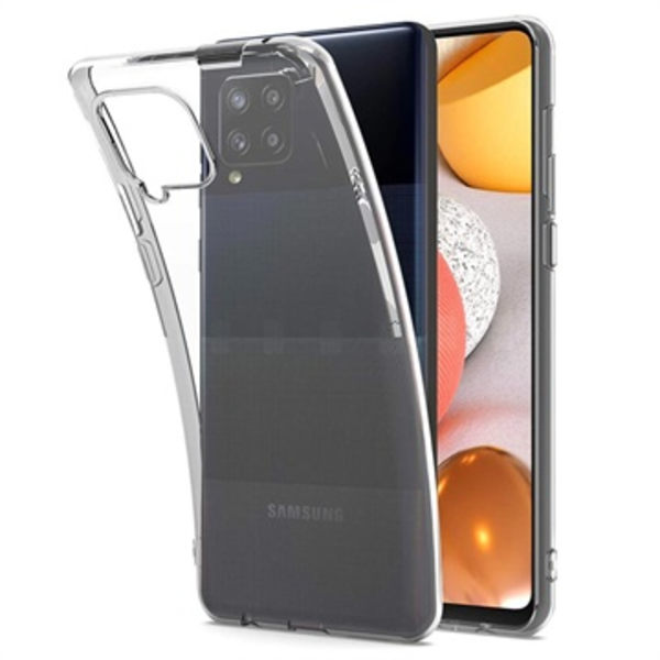 Anti-Slip Samsung Galaxy A42 5G TPU-skal - Genomskinlig Genomskinlig
