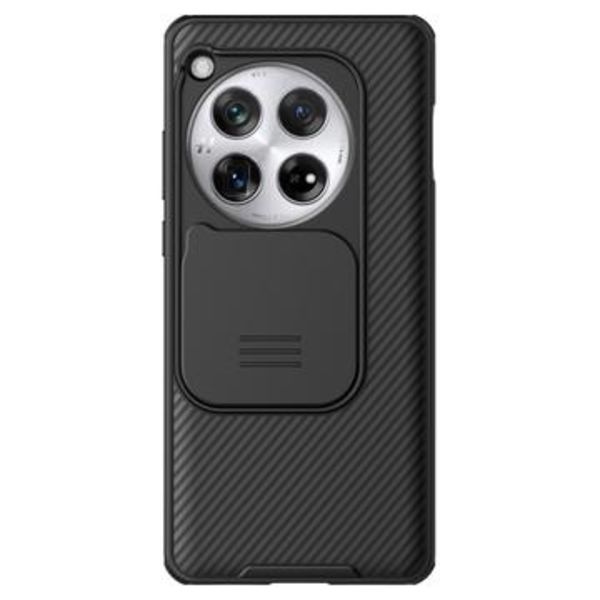 OnePlus 12 Nillkin CamShield Pro Hybridskal - Svart Svart