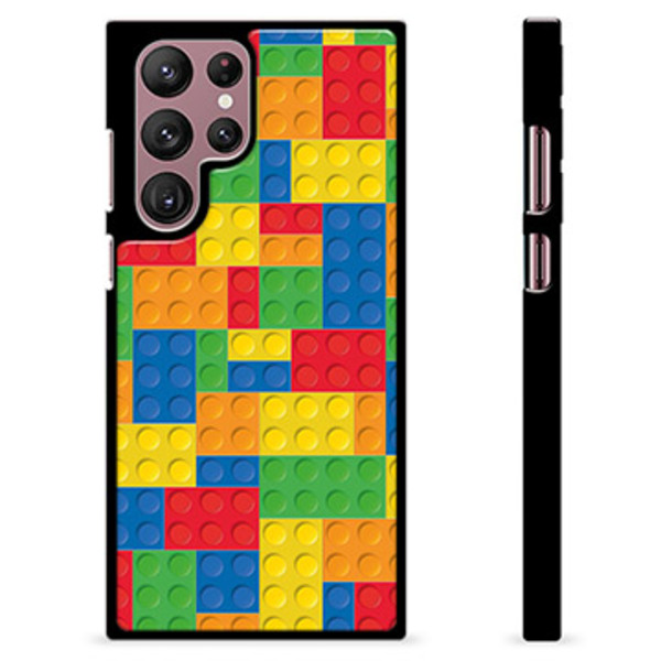 Samsung Galaxy S22 Ultra 5G Skyddsskal - Block Animerad