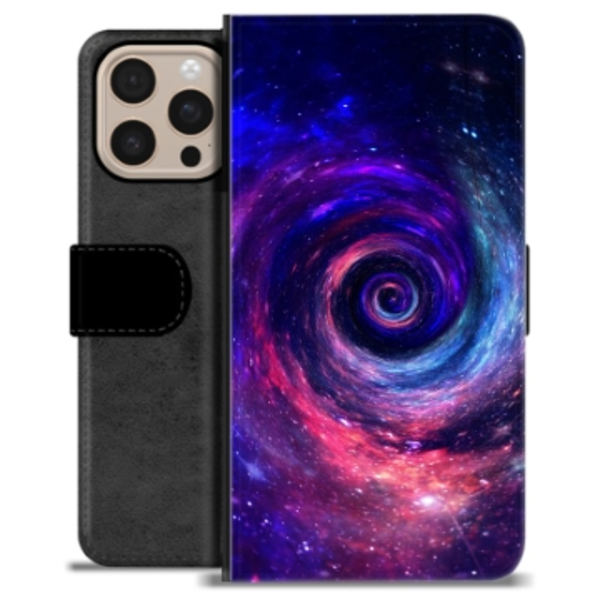 iPhone 16 Pro Max Premium Plånboksfodral - Galax Animerad
