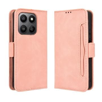 Honor 400 Smart 5G/4G/X7d 4G Korthållare plånboksfodral - Rosa Rosa