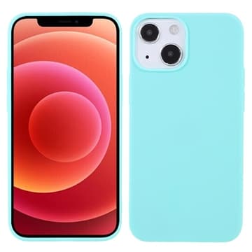 Anti-Fingeravtryck Matt iPhone 13 Mini TPU-skal - Baby Blå Blå