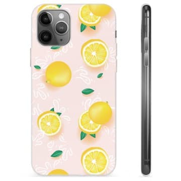 iPhone 11 Pro Max TPU-Skal - Citronmönster Animerad