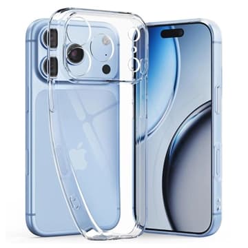 iPhone 18 Pro Max/17 Pro Max Tech-Protect FlexAir TPU-skal -... Genomskinlig