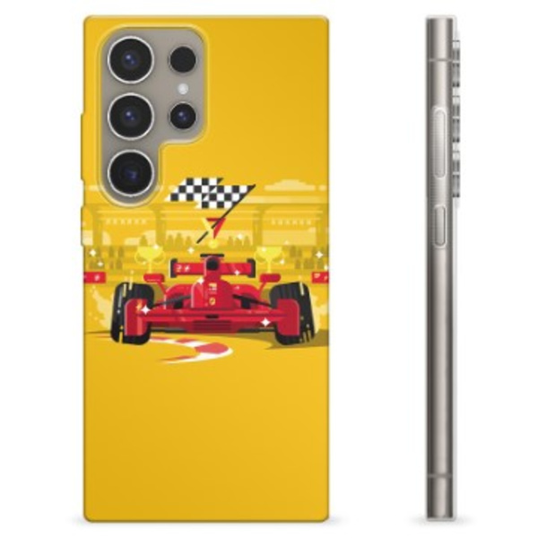 Samsung Galaxy S24 Ultra TPU-Skal - Racerbil Animerad