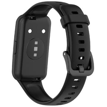 Huawei Band 7 Soft Silikonrem - Svart Svart