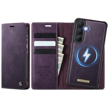 Samsung Galaxy S26 Caseme C49 2-i-1 avtagbart plånboksfodral... Lila